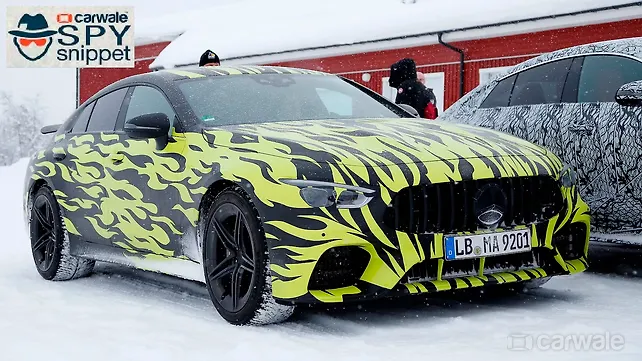 Mercedes-AMG GT4 caught testing again Mercedes-AMG GT4 caught testing again