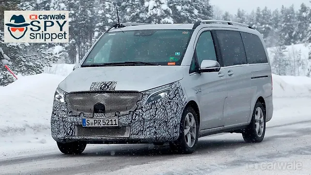 Mercedes V-Class to get its first makeover Mercedes V-Class to get its first makeover