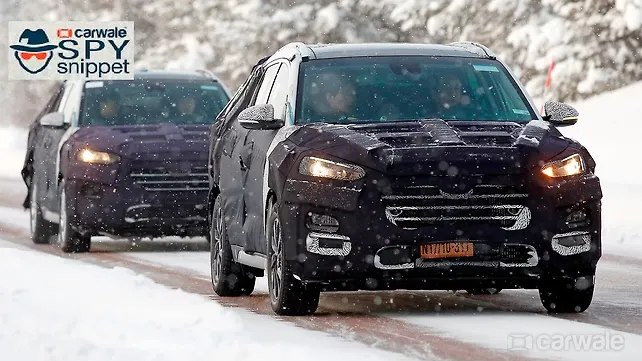 Hyundai Tucson facelift under development Hyundai Tucson facelift under development