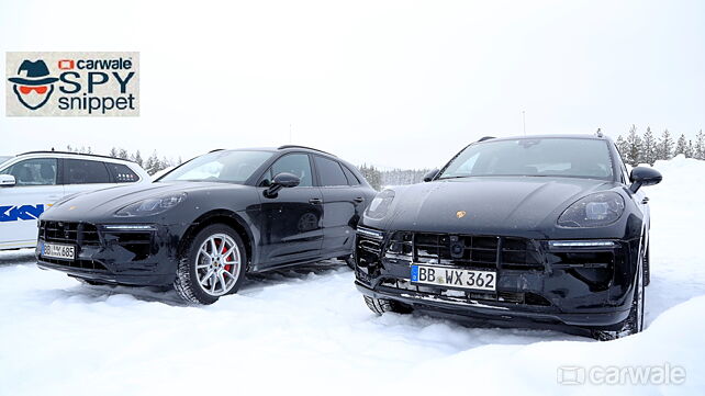Porsche Macan facelift spotted in Northern Europe