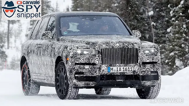 Rolls-Royce continues testing its Cullinan Rolls-Royce continues testing its Cullinan