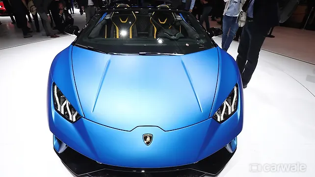 Geneva Motor Show 2018: Lamborghini drops the top of Huracan Performante Geneva Motor Show 2018: Lamborghini drops the top of Huracan Performante