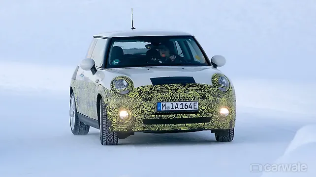 All electric Mini Cooper E spied again All electric Mini Cooper E spied again