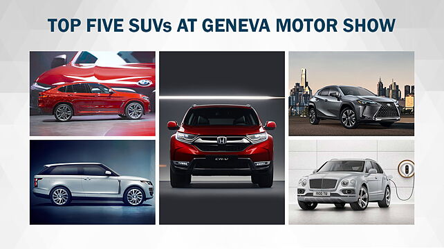 Geneva Motor Show 2018: Top five SUVs