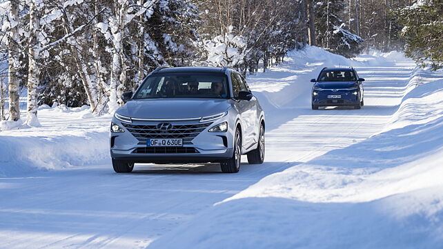 Hyundai Kona and NEXO electric vehicles undergo extreme cold weather testing