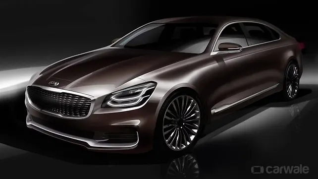 Kia teases design sketches of the new K900 luxury sedan Kia teases design sketches of the new K900 luxury sedan