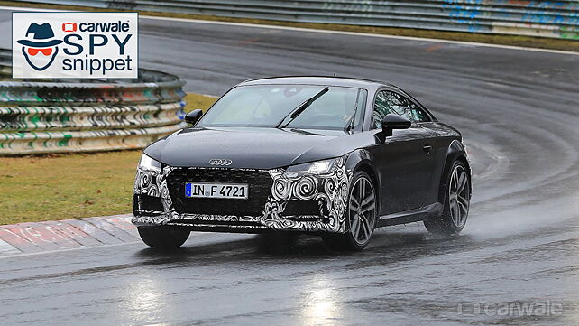 Audi TT facelift hits Nurburgring for some track time