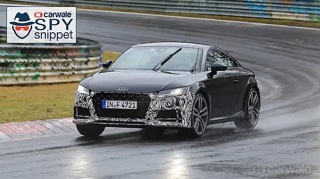 Audi TT facelift hits Nurburgring for some track time Audi TT facelift hits Nurburgring for some track time
