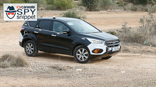 Next generation Ford Kuga test vehicle spotted
