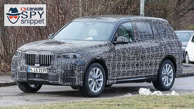 Near production BMW X7 shows up in new spy shots Near production BMW X7 shows up in new spy shots