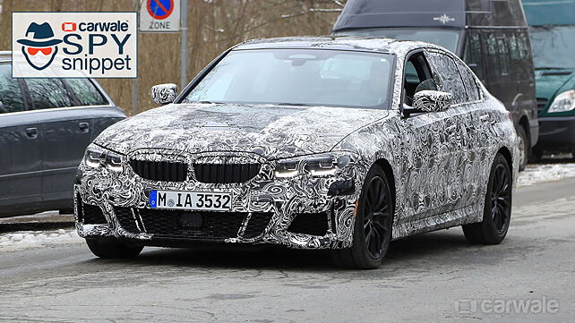 Next-gen BMW 3 Series spotted with lesser camo