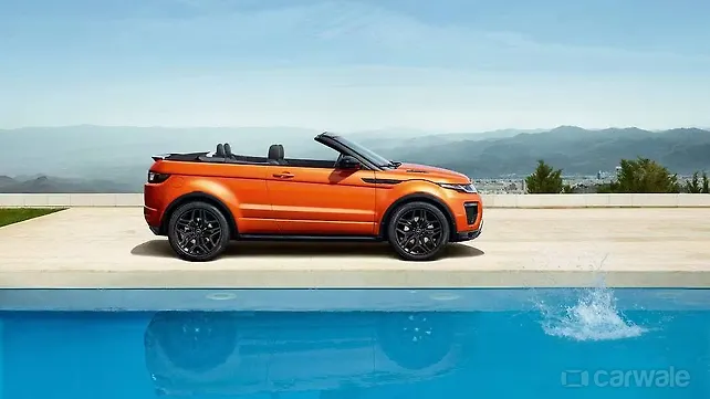 Range Rover Evoque Convertible to be launched in India tomorrow Range Rover Evoque Convertible to be launched in India tomorrow