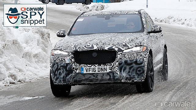 Jaguar F-Pace SVR coming to New York Motor Show