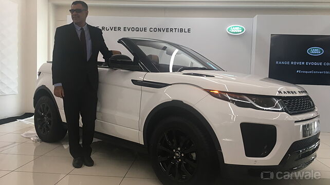 Range Rover Evoque Convertible launched in India at Rs 69.53 lakhs