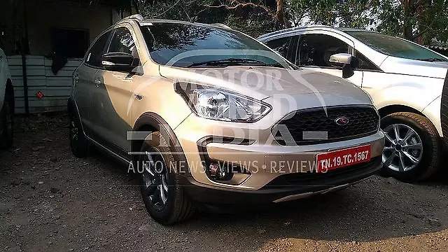 'Ford Freestyle spotted at dealership ahead of India launch 'Ford Freestyle spotted at dealership ahead of India launch