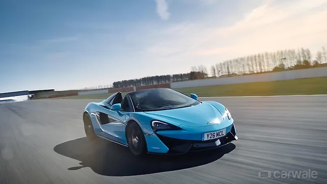 McLaren unveils 570S Spider Track Pack with enhancements McLaren unveils 570S Spider Track Pack with enhancements