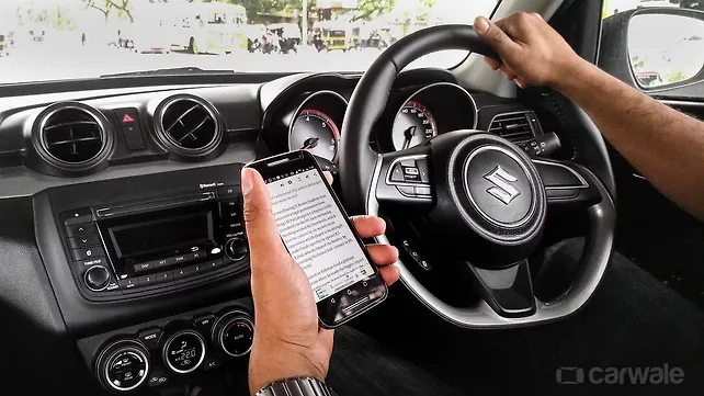 60 per cent Indians drive using cell phones according to survey 60 per cent Indians drive using cell phones according to survey