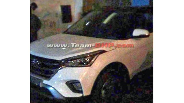 Hyundai Creta facelift spotted sans camouflage