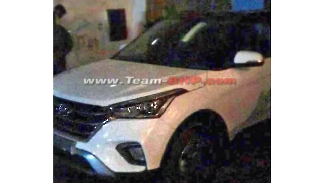 Hyundai Creta facelift spotted sans camouflage Hyundai Creta facelift spotted sans camouflage