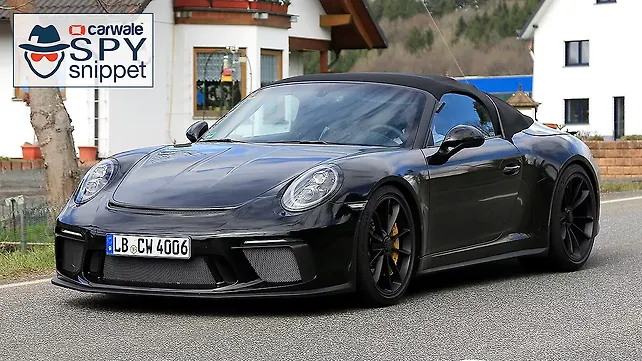 Porsche 911 Speedster will return as the last hurrah for current-gen 911 Porsche 911 Speedster will return as the last hurrah for current-gen 911
