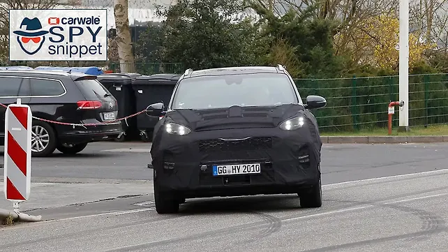 Kia Sportage facelift snapped testing at the ‘Ring Kia Sportage facelift snapped testing at the ‘Ring