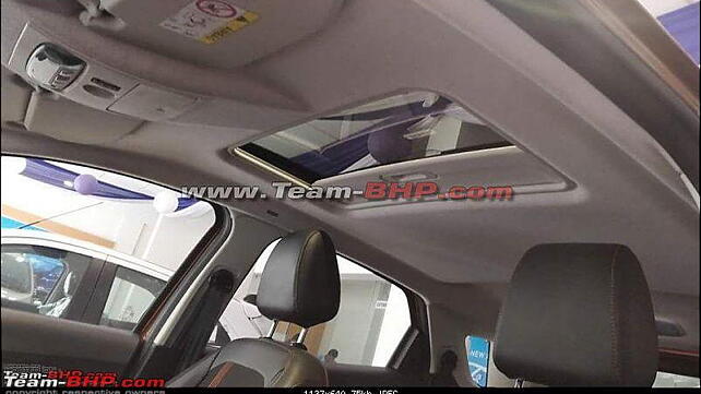 Ford EcoSport spotted with sunroof