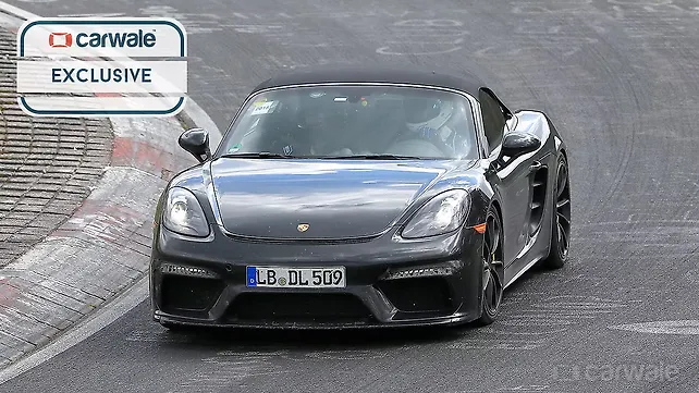 Porsche cooking up new 718 Boxster Spyder Porsche cooking up new 718 Boxster Spyder