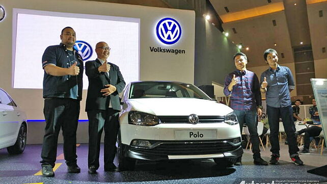 Volkswagen Polo VRS showcased at Indonesia Motor Show