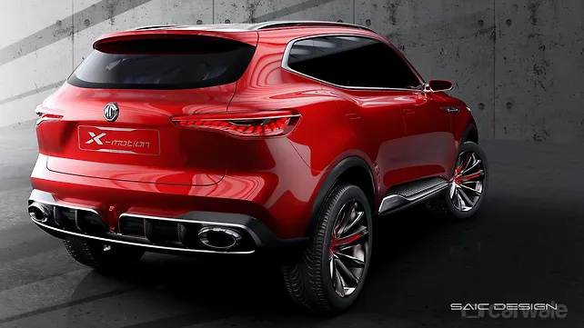 MG reveals X-Motion concept SUV at Beijing Auto Show MG reveals X-Motion concept SUV at Beijing Auto Show