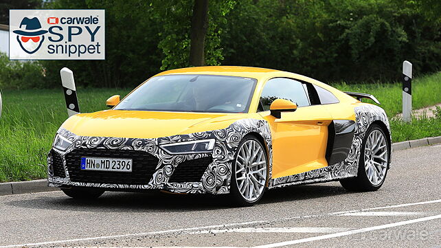 Audi R8 facelift under development