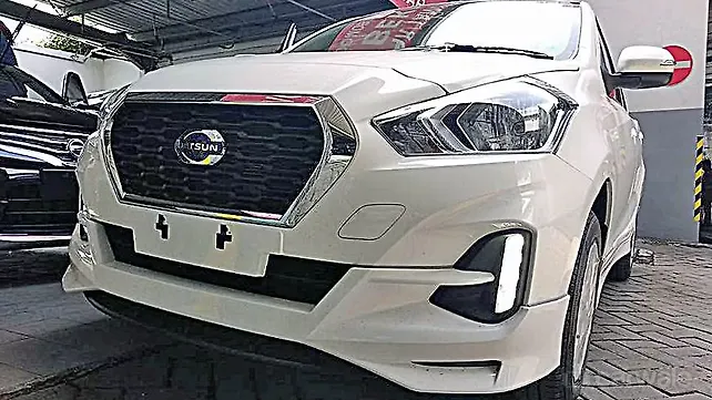 Datsun Go facelift spied in Indonesia with a CVT transmission Datsun Go facelift spied in Indonesia with a CVT transmission