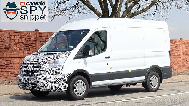 2019 Ford Transit spotted on test