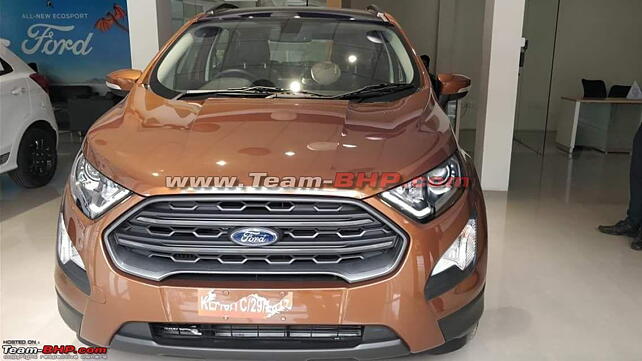 Ford EcoSport Titanium S and Signature edition details revealed