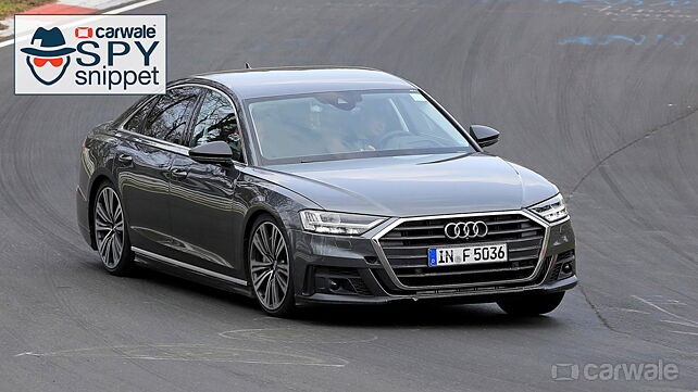 Audi S8 spotted testing undisguised on the ‘Ring