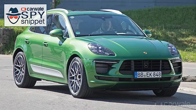 Porsche was spotted testing the updated Macan Porsche was spotted testing the updated Macan