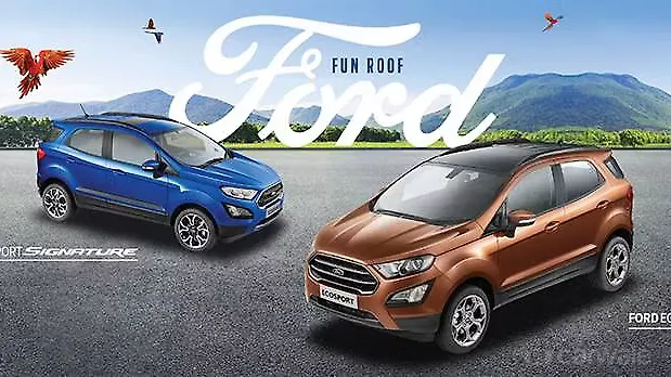 Ford EcoSport TitaniumS to be launched in India on 14 May Ford EcoSport TitaniumS to be launched in India on 14 May
