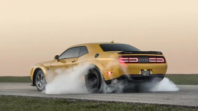 Hennessey baptises the Demon Hennessey baptises the Demon