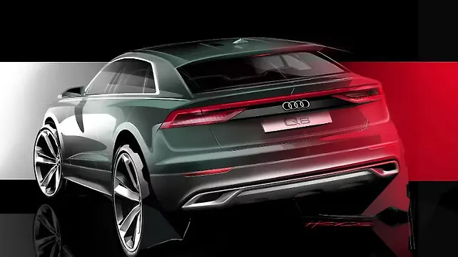 Audi teases the upcoming Q8 in a design sketch Audi teases the upcoming Q8 in a design sketch