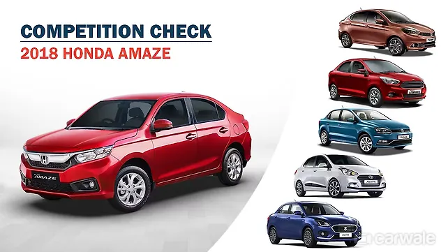 Competition check: Honda Amaze Competition check: Honda Amaze