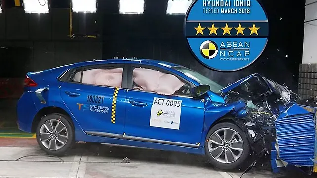 Hyundai Ioniq scores five-stars at ASEAN NCAP Hyundai Ioniq scores five-stars at ASEAN NCAP