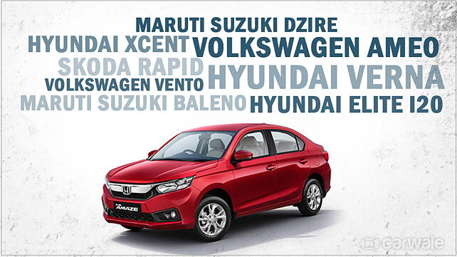 Honda Amaze: What else can you buy?