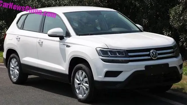 Volkswagen reveals Tharu SUV; shares platform with Skoda Karoq Volkswagen reveals Tharu SUV; shares platform with Skoda Karoq