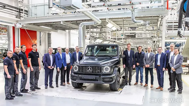 2018 Mercedes G-Class enters production 2018 Mercedes G-Class enters production