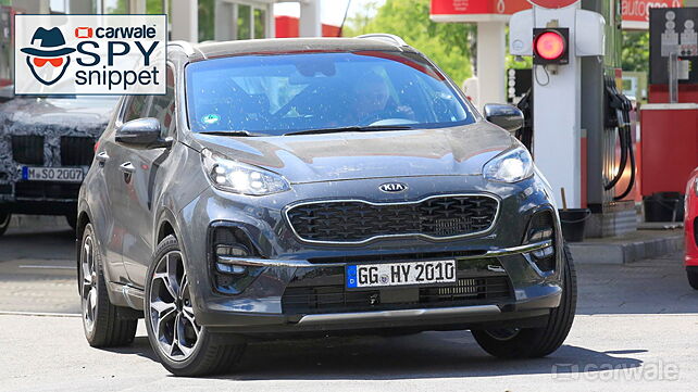 Kia Sportage facelift spotted undisguised at the ‘Ring