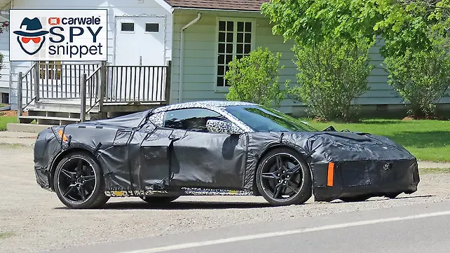 Mid-engine Chevrolet Corvette C8 spied testing Mid-engine Chevrolet Corvette C8 spied testing