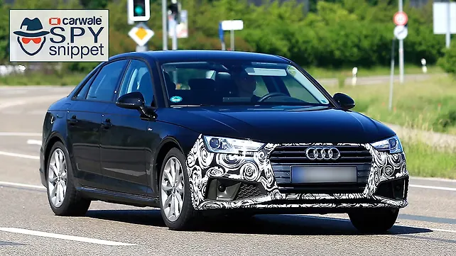 Audi A4 facelift spotted testing internationally Audi A4 facelift spotted testing internationally