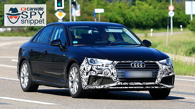 Audi A4 facelift spotted testing internationally