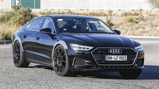 New Audi RS7 spied testing