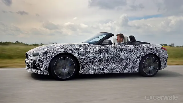 BMW teases Z4 in its final stages of development BMW teases Z4 in its final stages of development