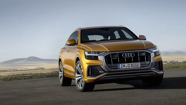 India-bound Audi Q8 breaks cover India-bound Audi Q8 breaks cover